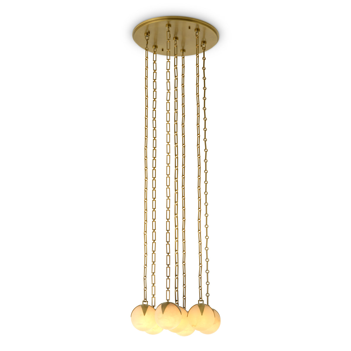 Alabaster Chandelier Alesa | Eichholtz Miami