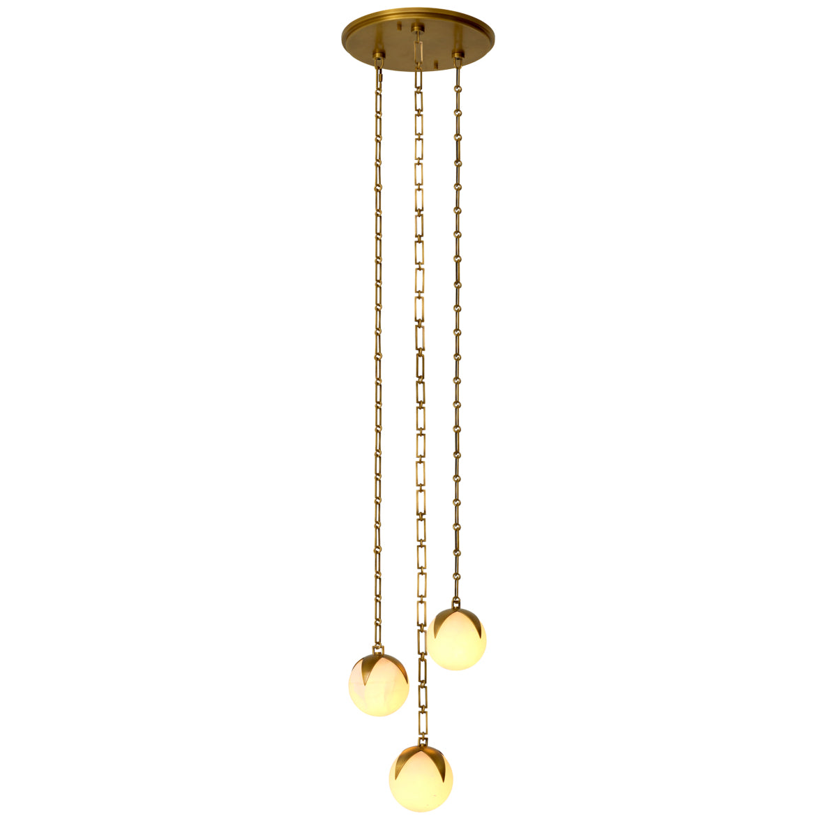 Alabaster Chandelier Alesa | Eichholtz Miami