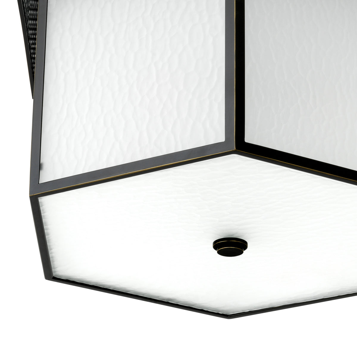 Bronze Frosted Glass Chandelier Minerva | Eichholtz Miami