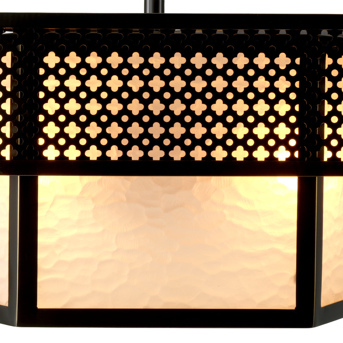 Bronze Frosted Ceiling Lamp Minerva | Eichholtz Miami