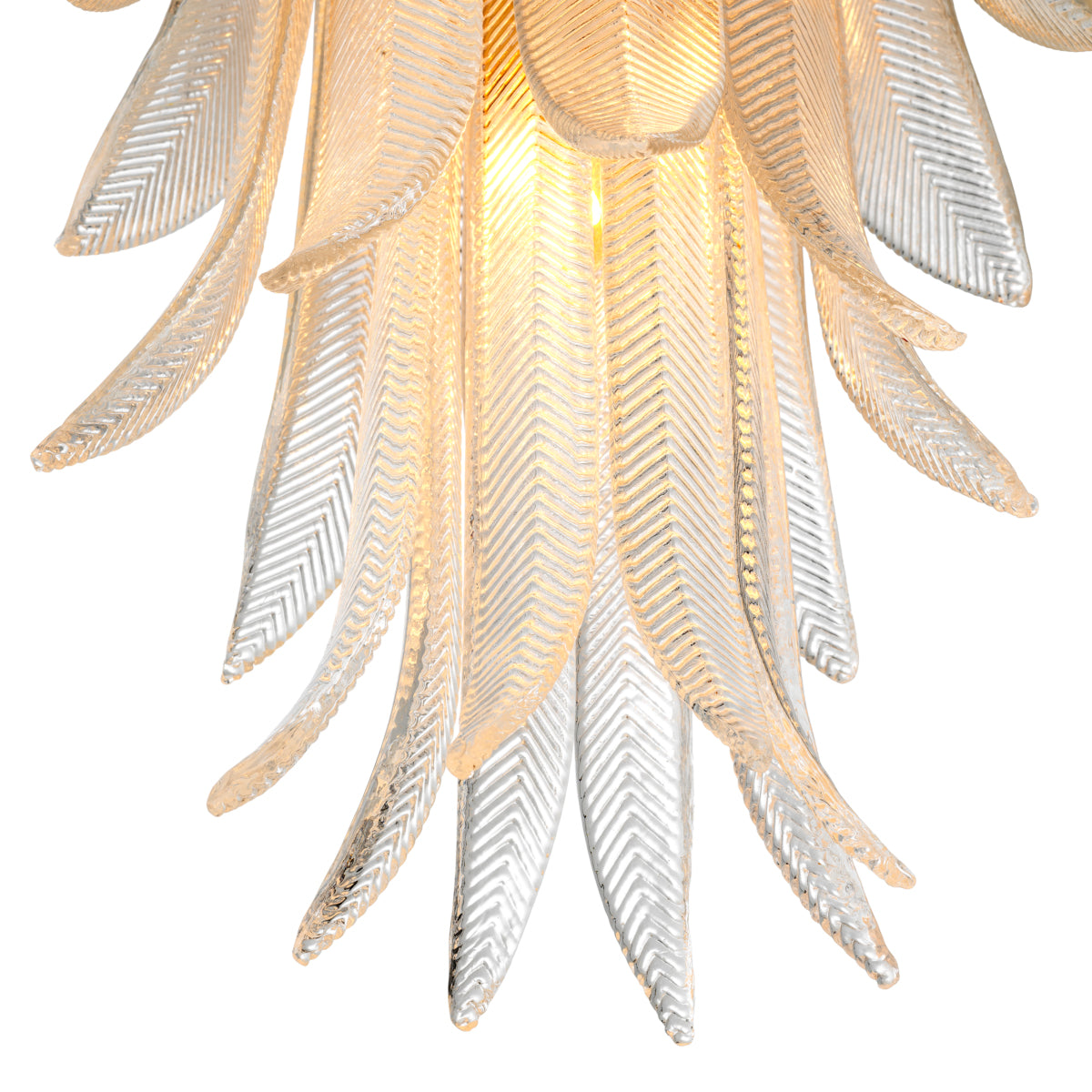 Hand-Cast Glass Chandelier Erika | Eichholtz Miami