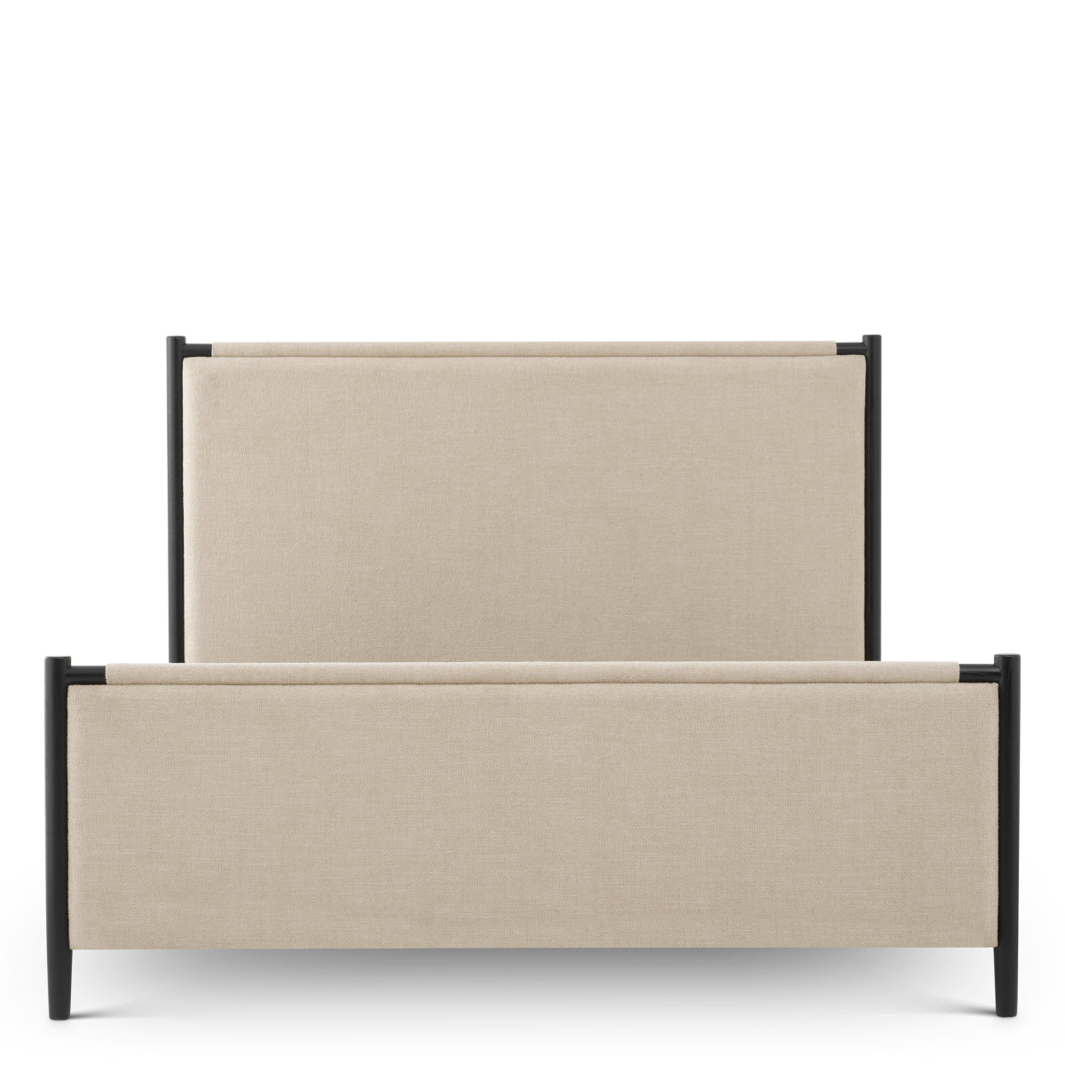Beige Sand Bed Frame Bellingham | Eichholtz Miami