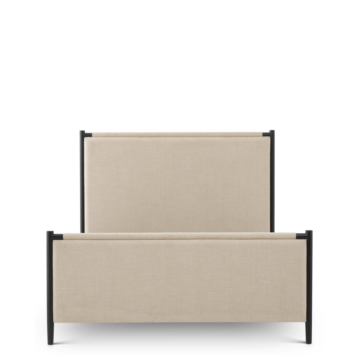 Beige Sand Bed Frame Bellingham | Eichholtz Miami
