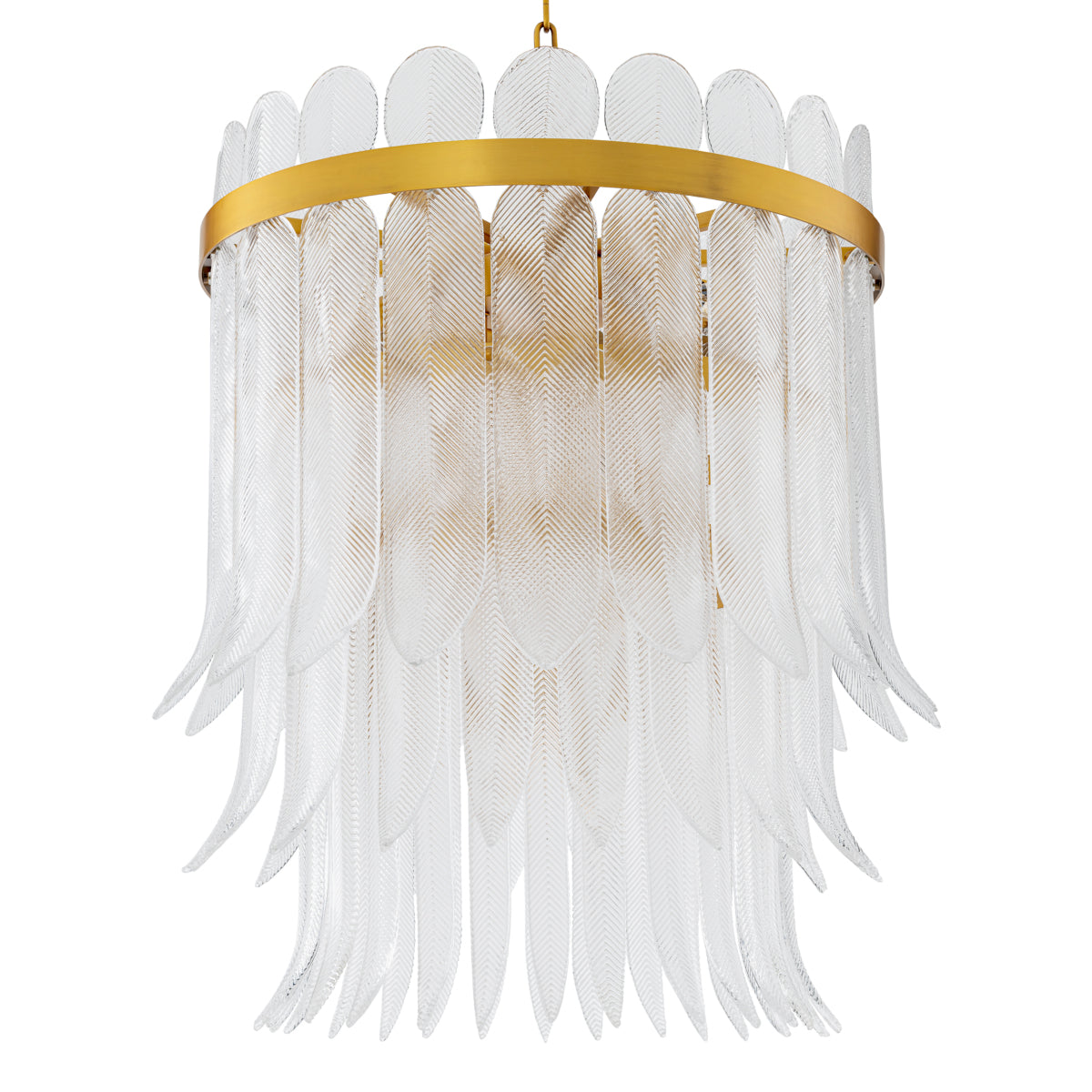 Hand-Cast Glass Chandelier Erika | Eichholtz Miami