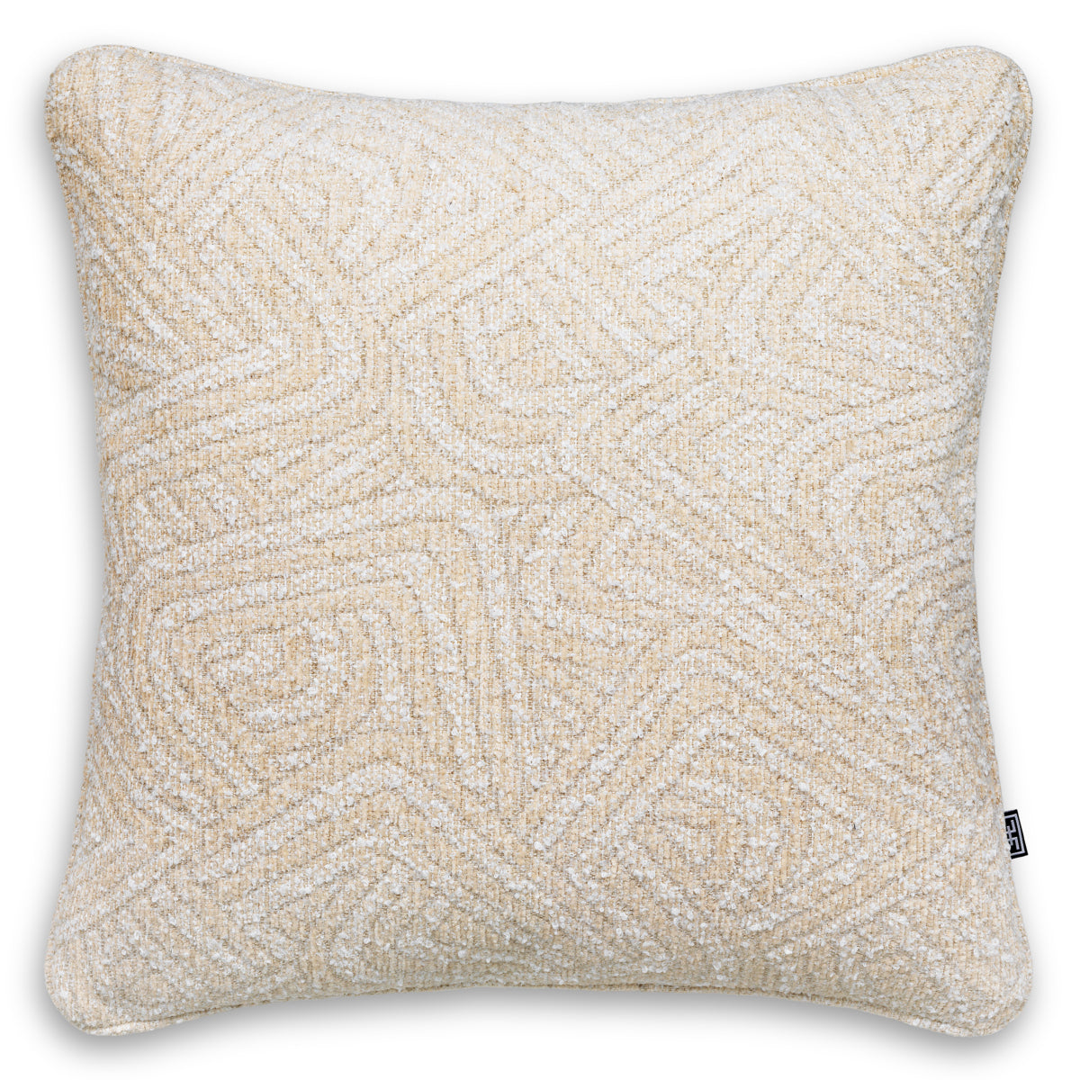 Beige Fabric Cushion Camari | Eichholtz Miami