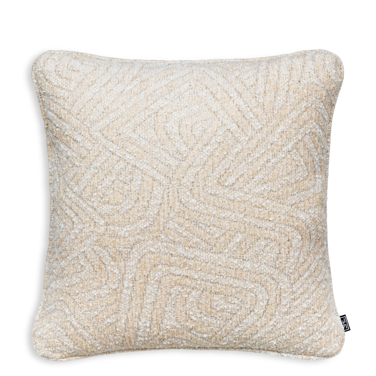 Beige Fabric Cushion Camari | Eichholtz Miami