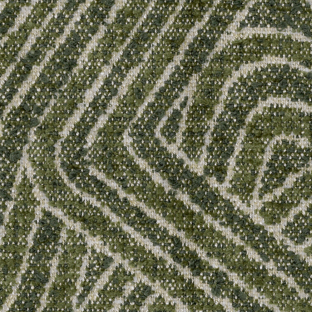 Green Geometric Pattern Cushion Camari | Eichholtz Miami