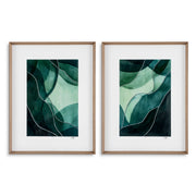Swirl Patterned Prints (2) Tide Source by Grace Popp | Eichholtz Miami