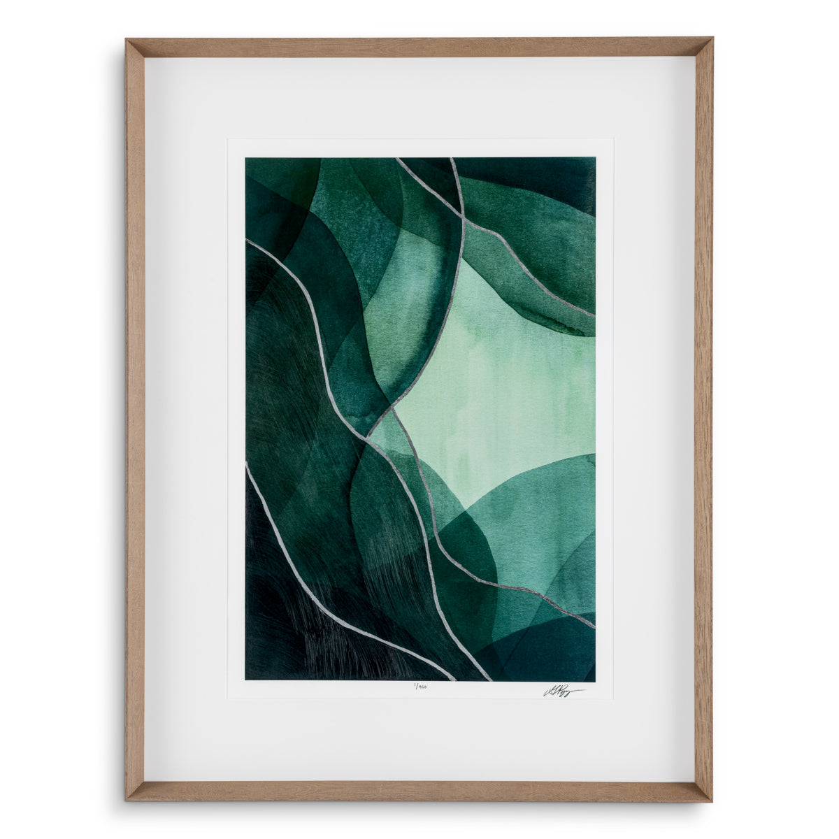 Swirl Patterned Prints (2) Tide Source by Grace Popp | Eichholtz Miami