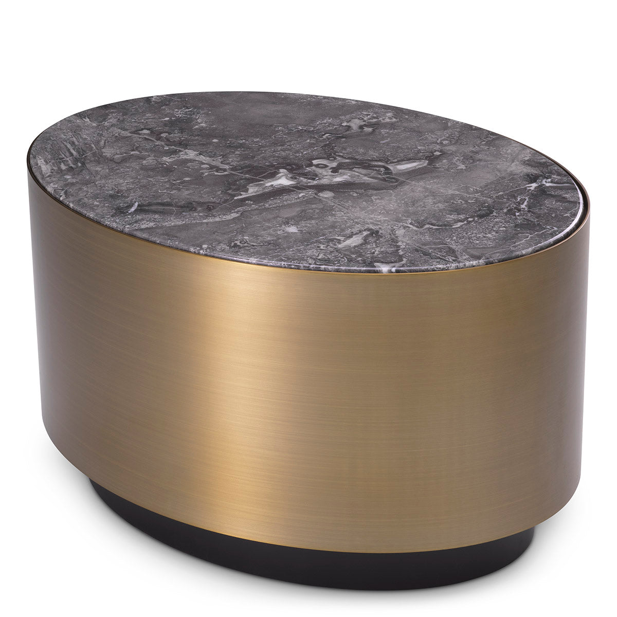 Oval Marble Side Table Porter | Eichholtz Miami