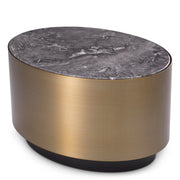 Oval Marble Side Table Porter | Eichholtz Miami