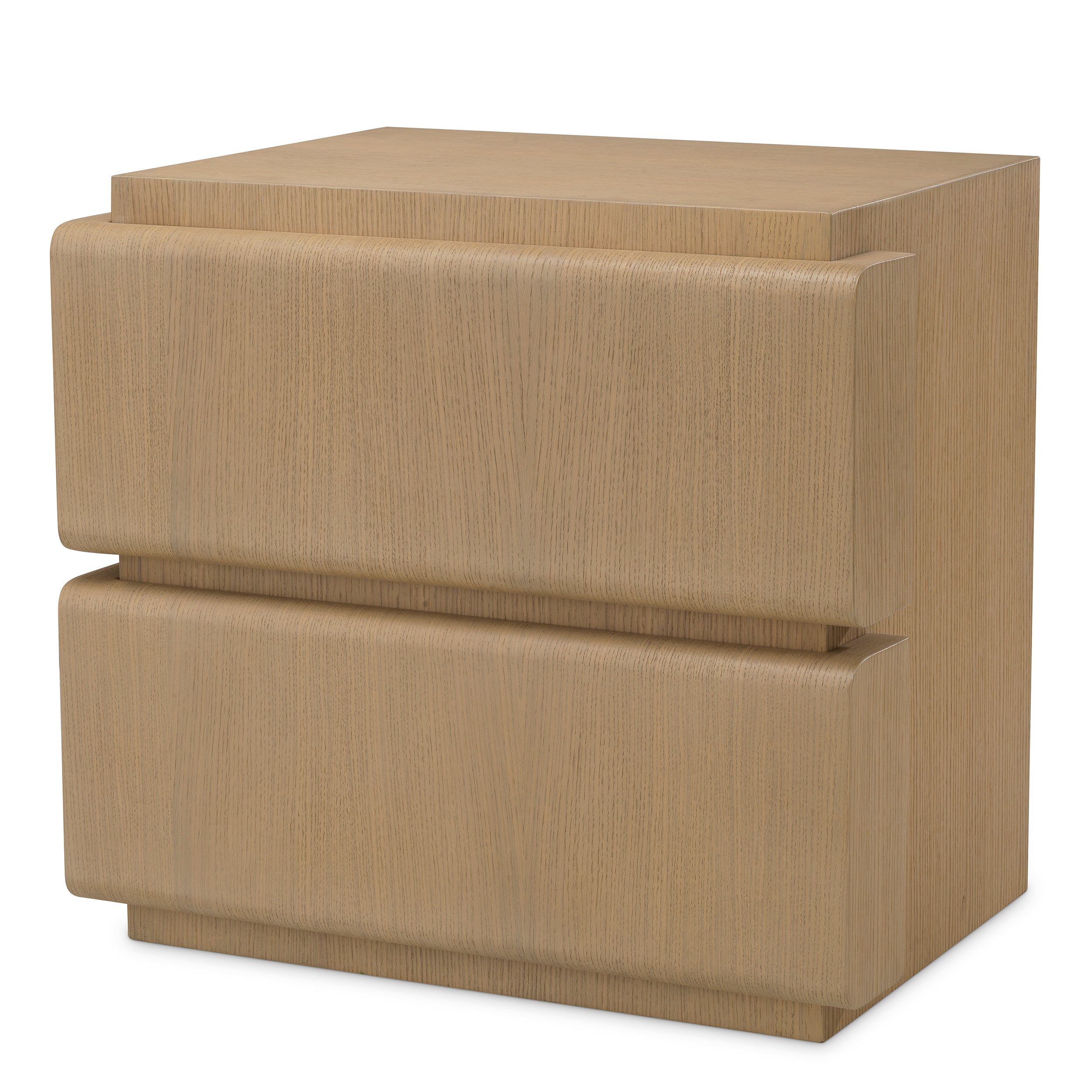 Natural Oak Veneer Nightstand Colston | Eichholtz Miami