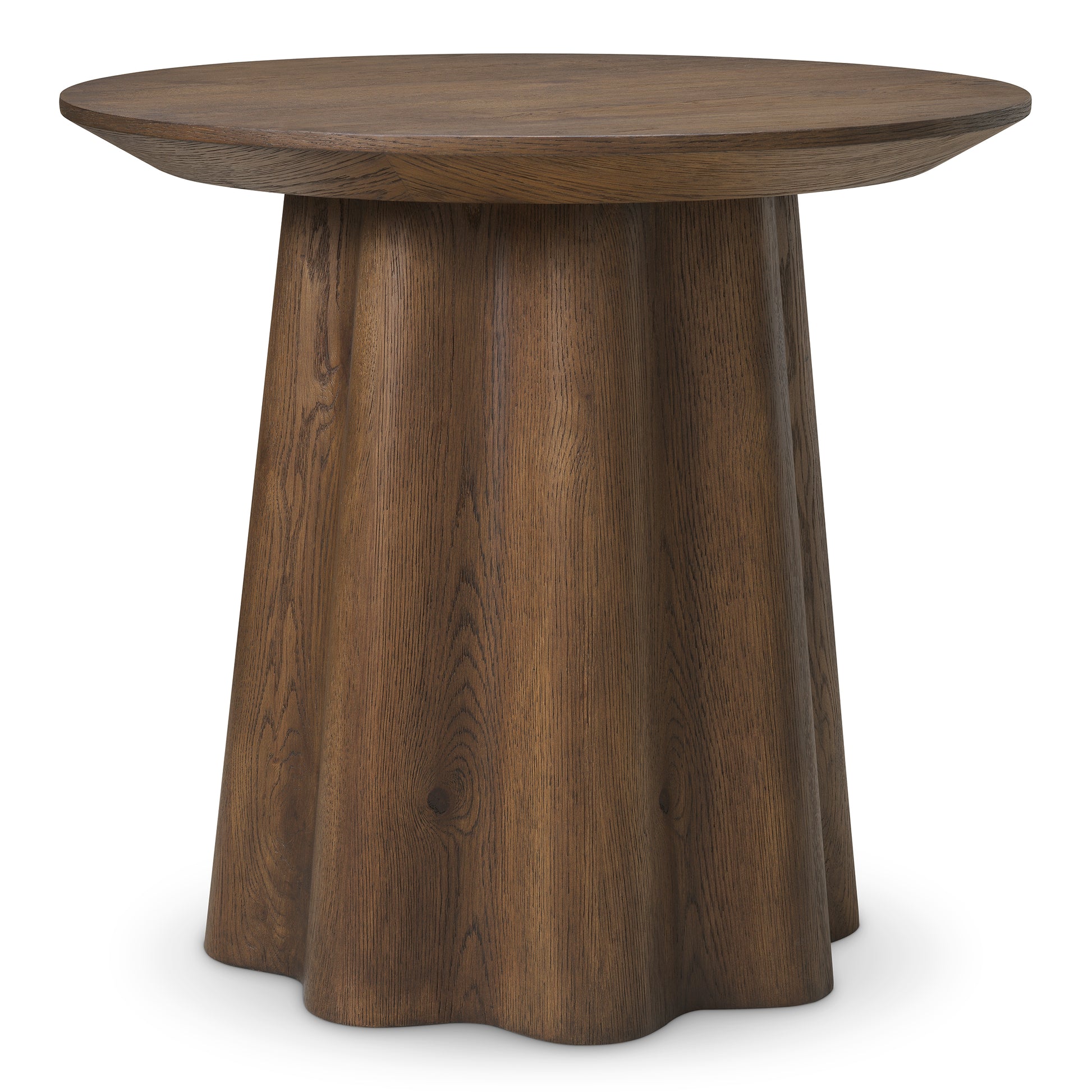 Oak Veneer Side Table Papyrus | Eichholtz Miami