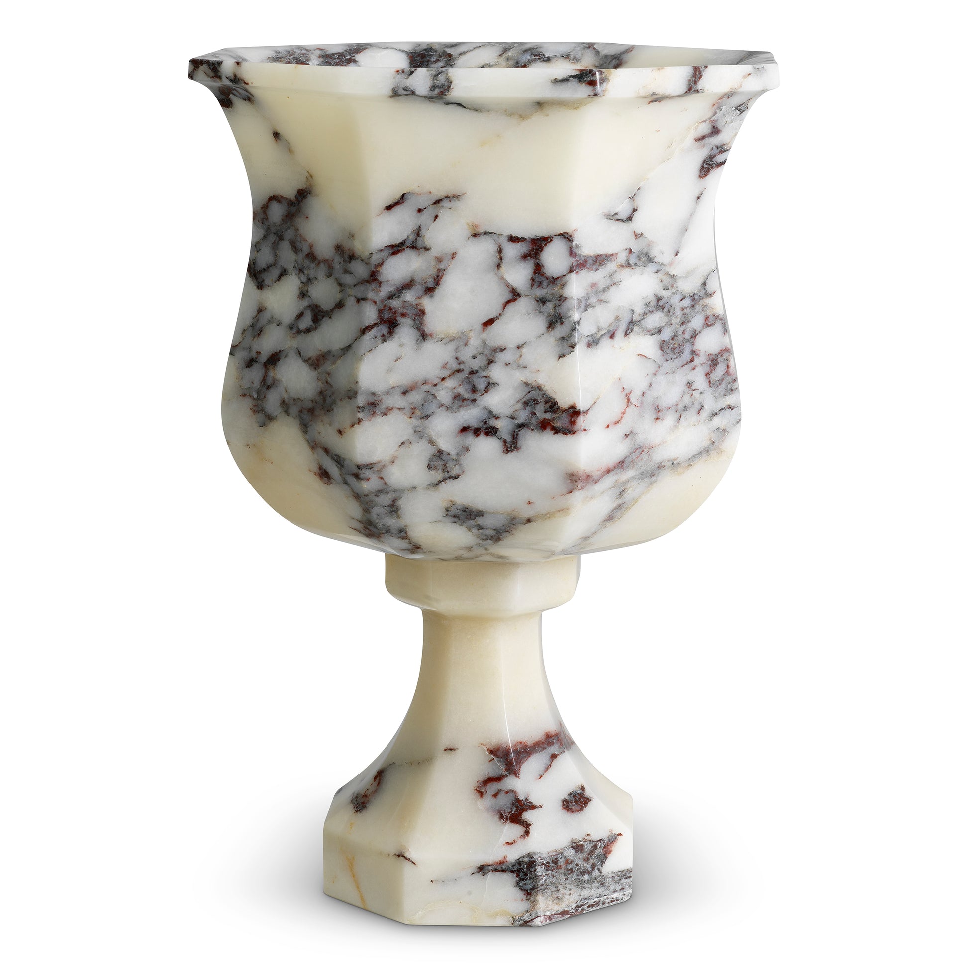 White Marble Vase Bennington | Eichholtz Miami