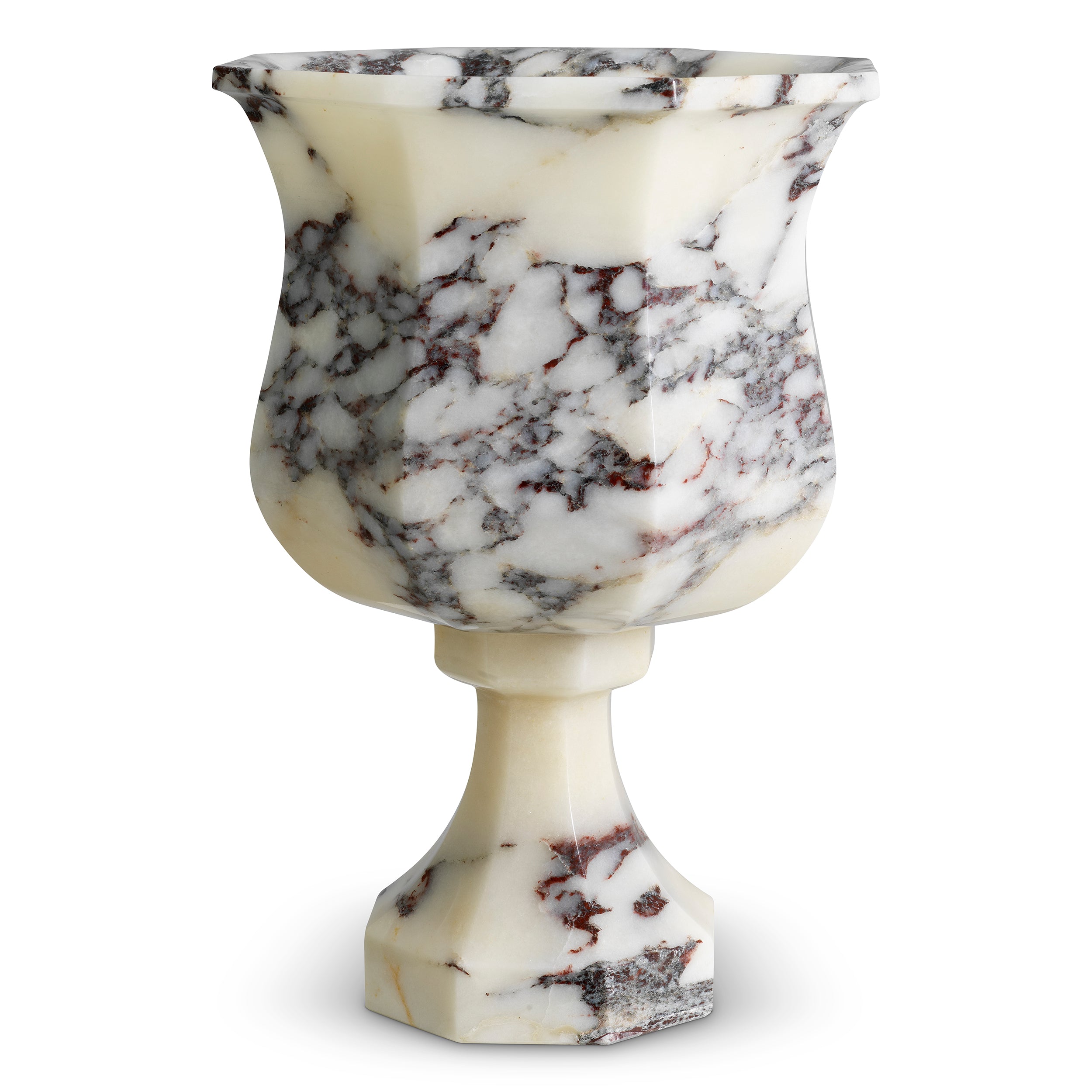 White Marble Vase Bennington | Eichholtz Miami