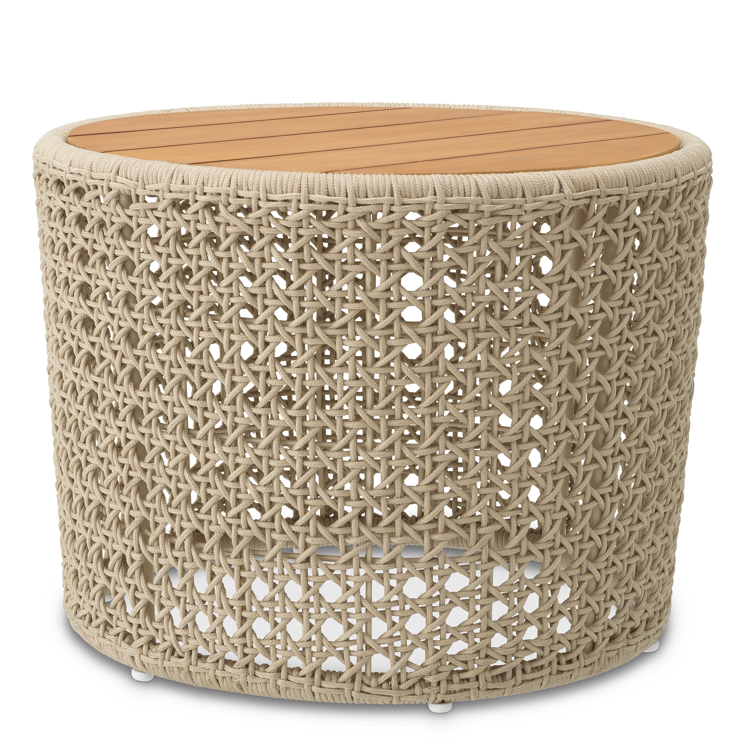 Weave Outdoor Side Table Trinity | Eichholtz Miami