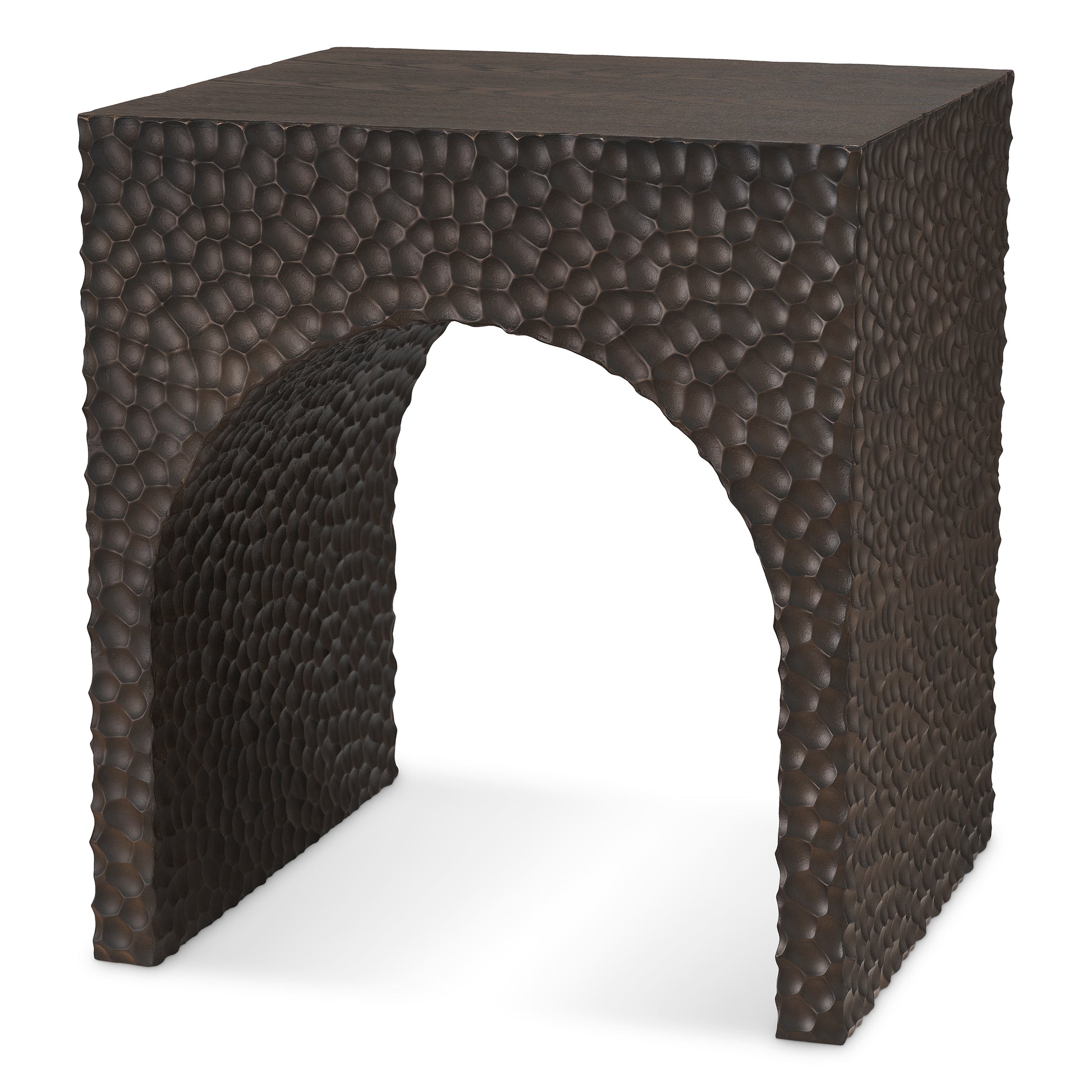 Oak Veneer Side Table Caldera | Eichholtz Miami