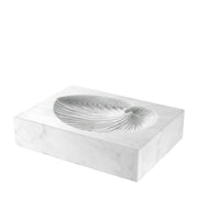White Marble Object Conchiglia | Eichholtz Miami