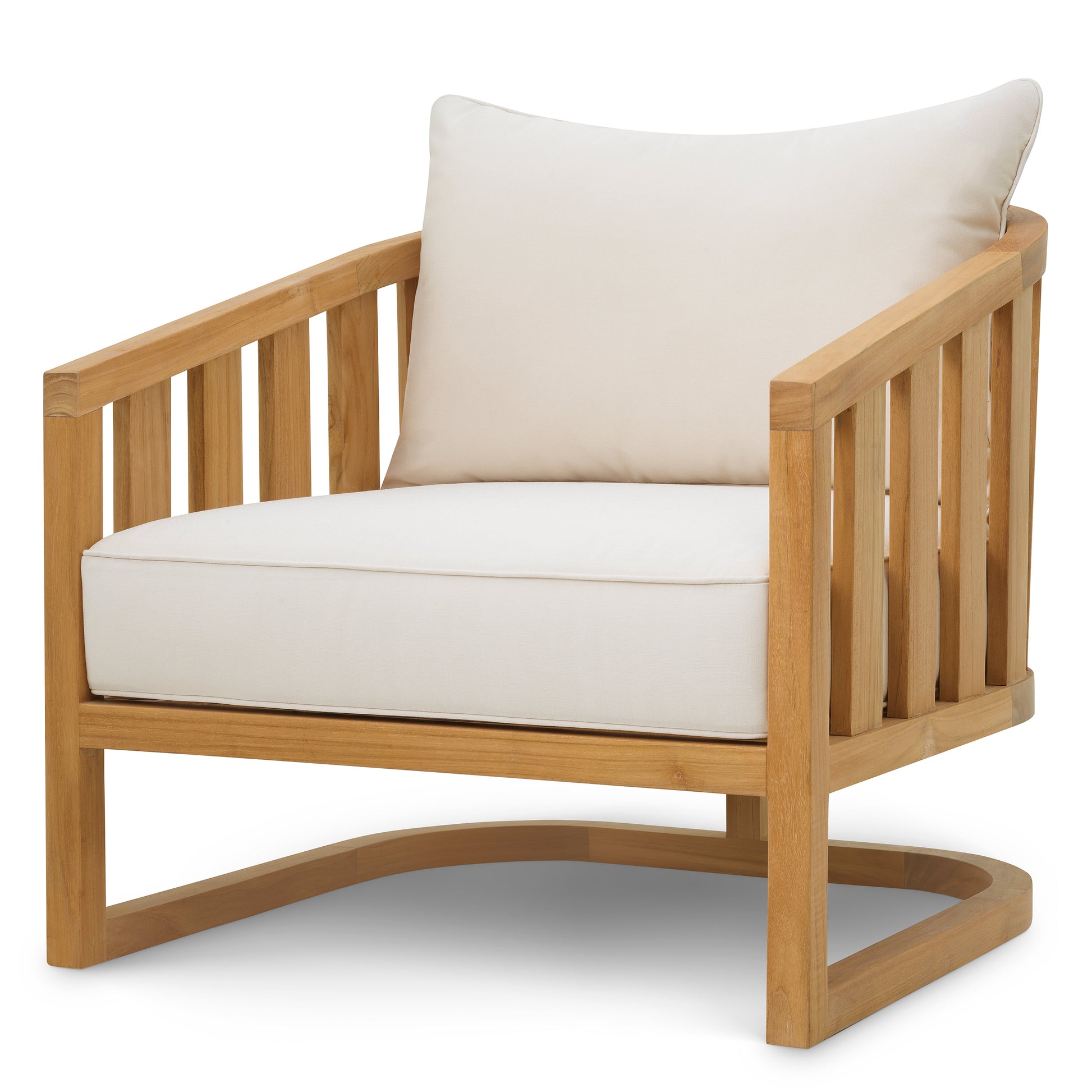 Natural Teak Outdoor Chair Aruba | Eichholtz Miami