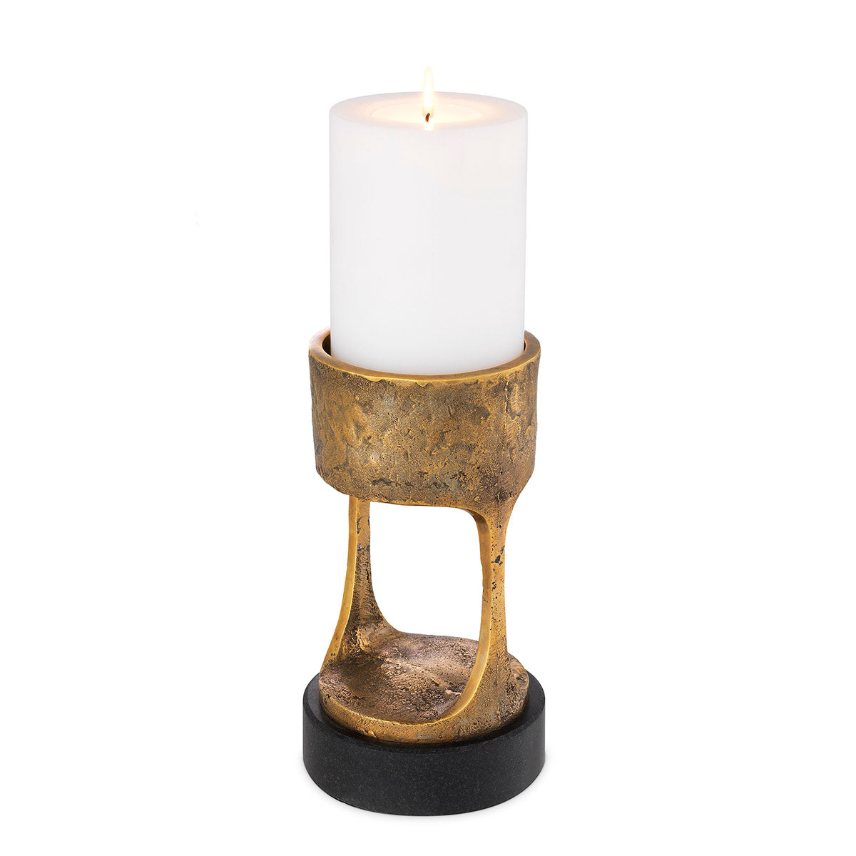 Brass Candle Holder Bologna | Eichholtz Miami