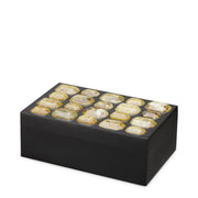 Black Faux Amber Box Lucida | Eichholtz Miami