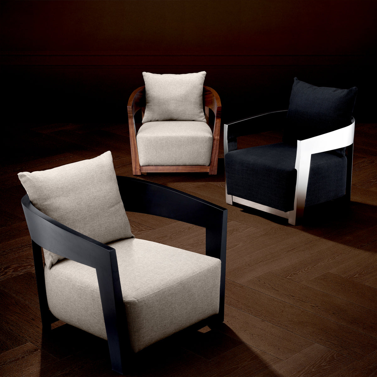 Wooden Frame Armchair Rubautelli | Eichholtz Miami