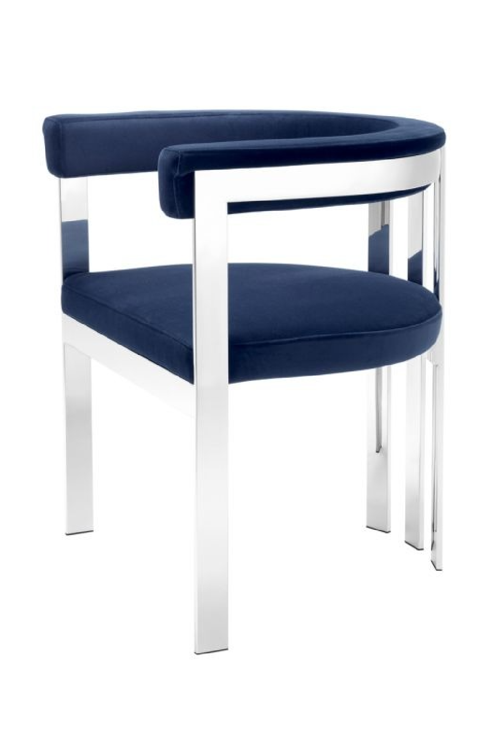 Modern Barrel Dining Chair Clubhouse | Eichholtz Miami