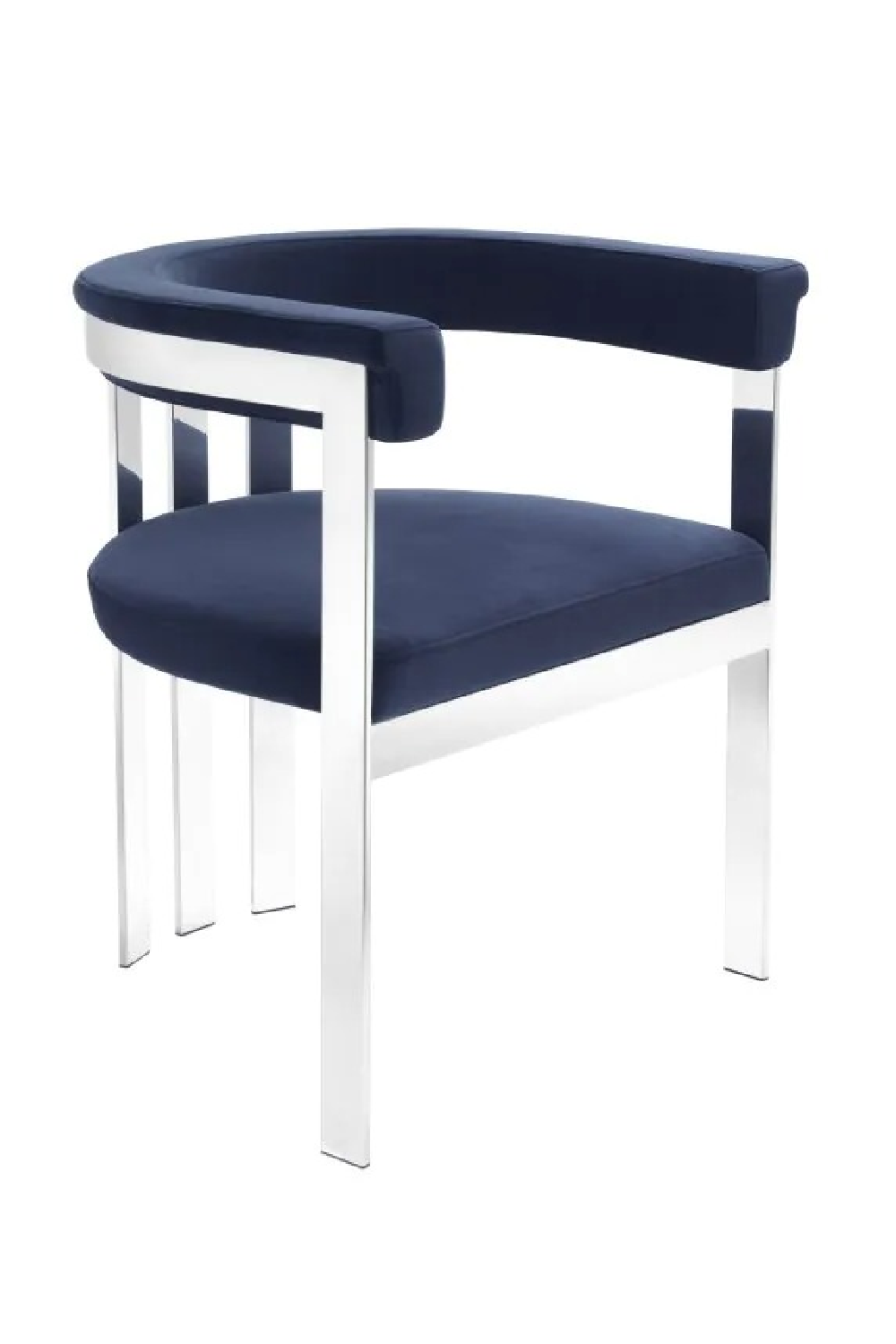 Modern Barrel Dining Chair Clubhouse | Eichholtz Miami