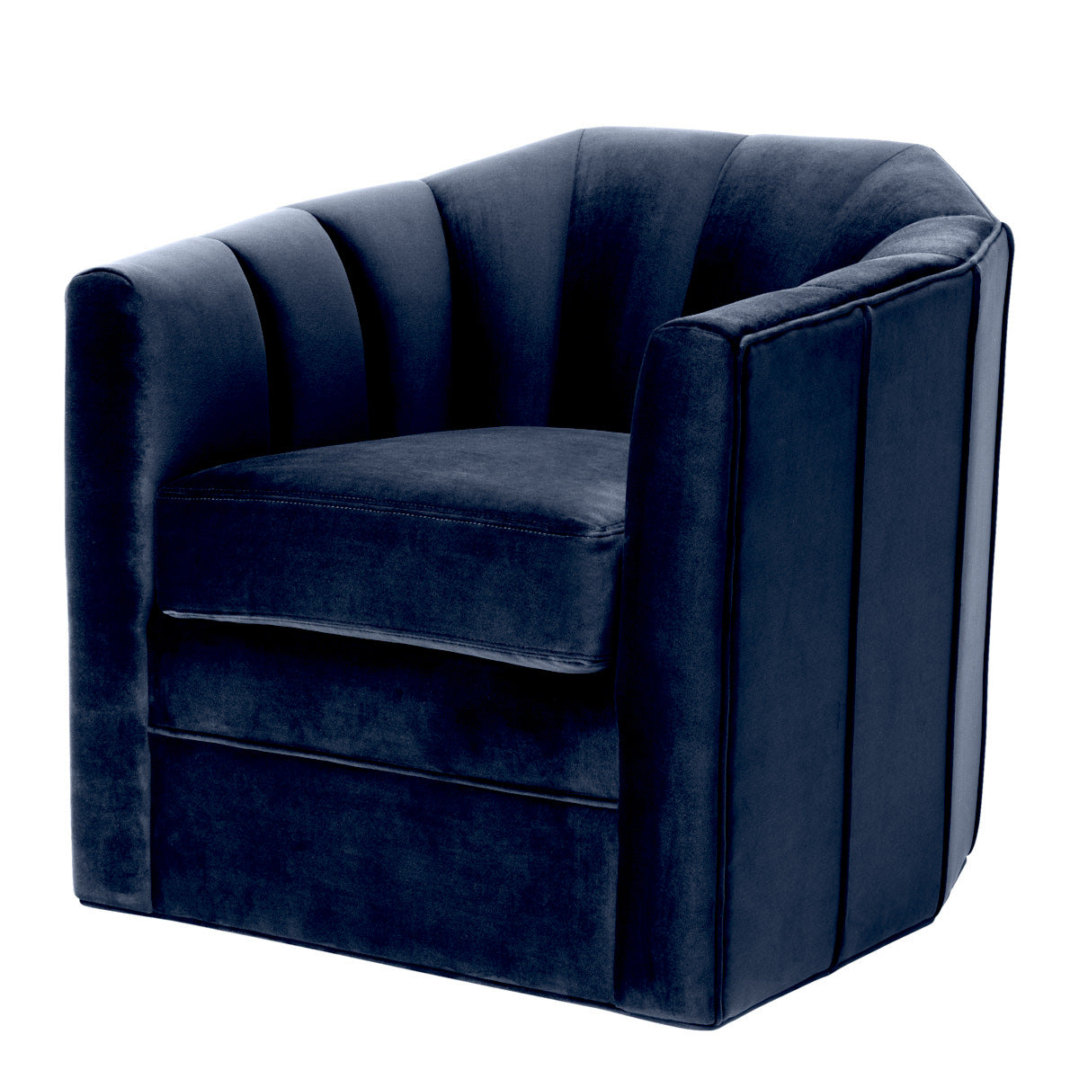 Blue Swivel Chair Delancey | Eichholtz Miami