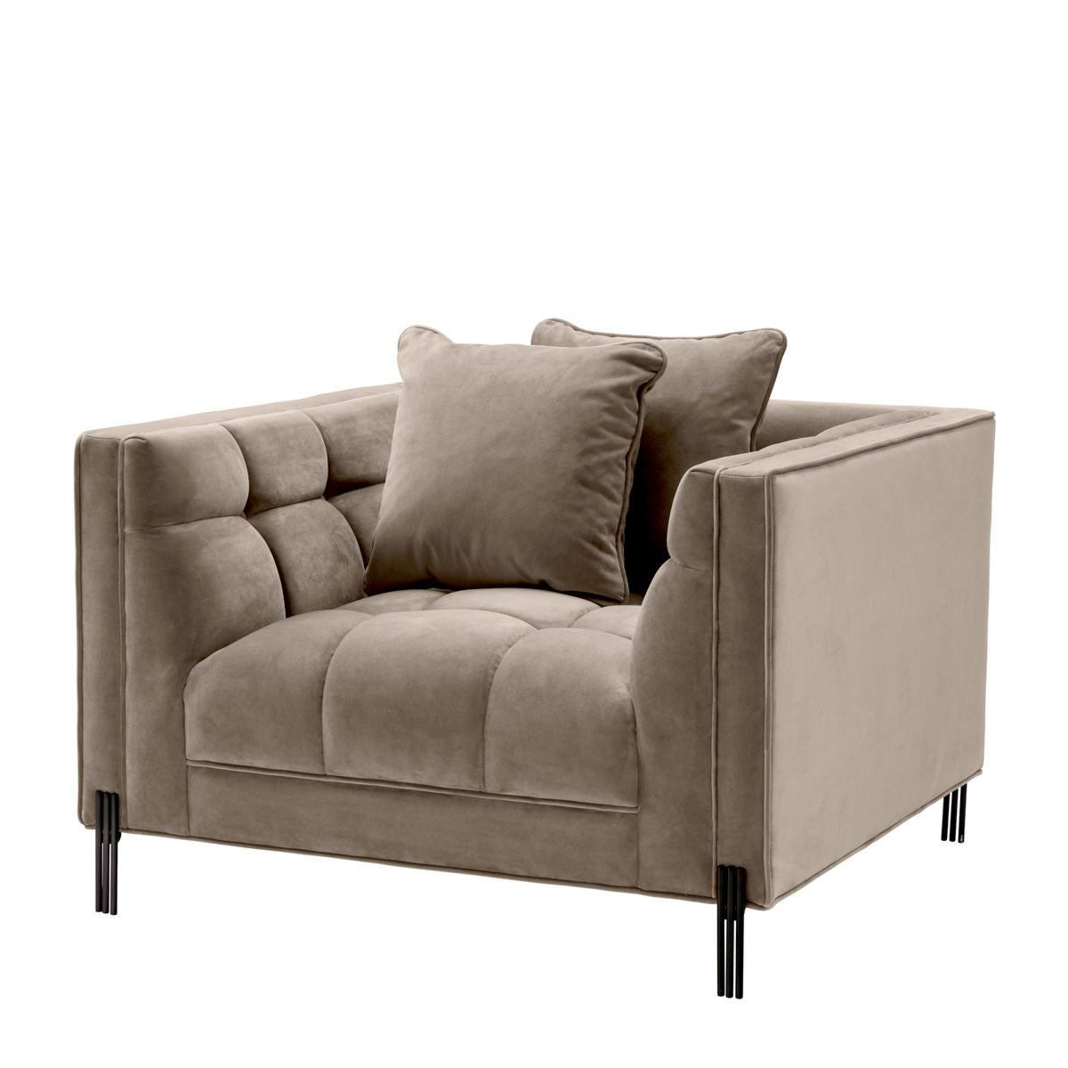 Tufted Armchair Sienna | Eichholtz Miami