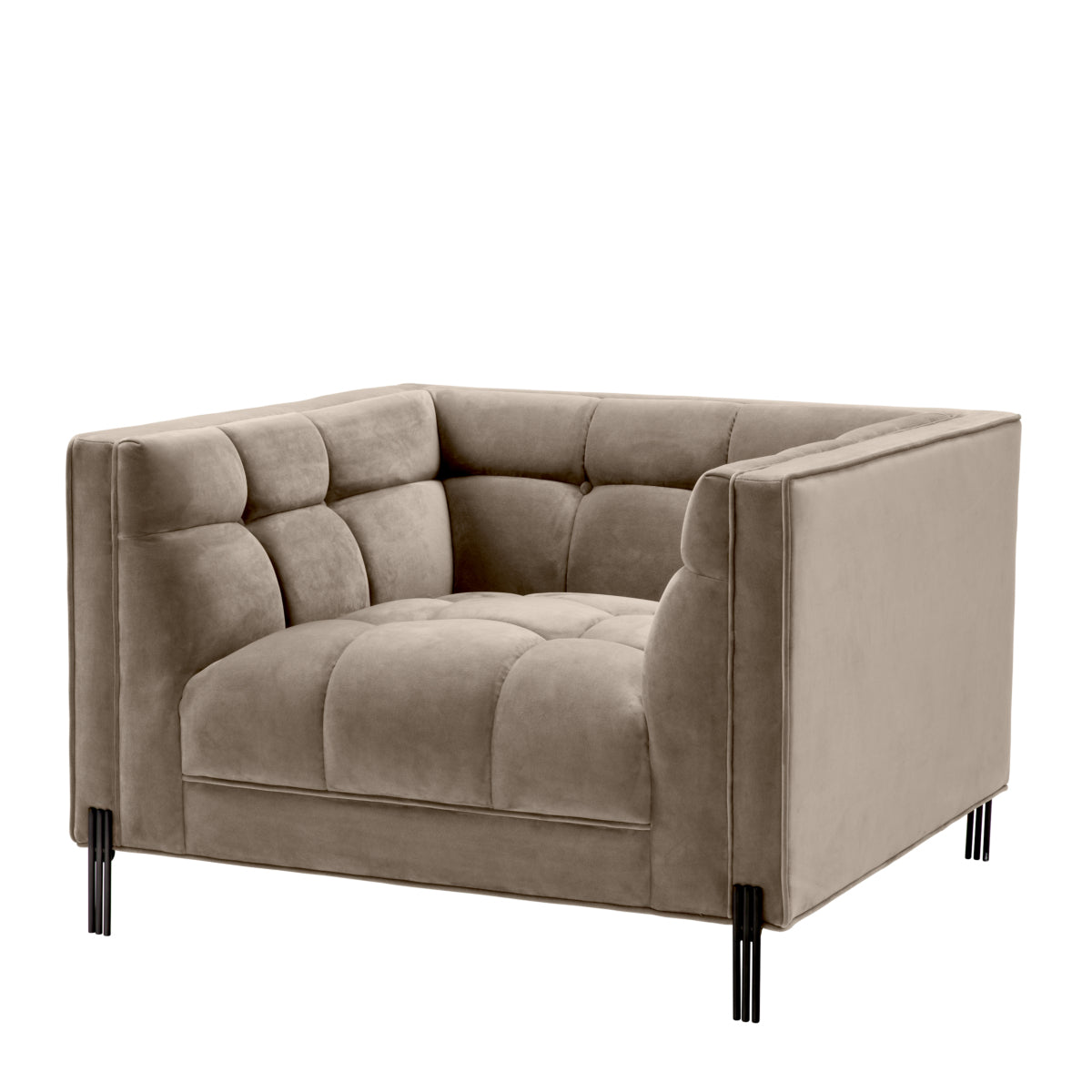 Tufted Armchair Sienna | Eichholtz Miami