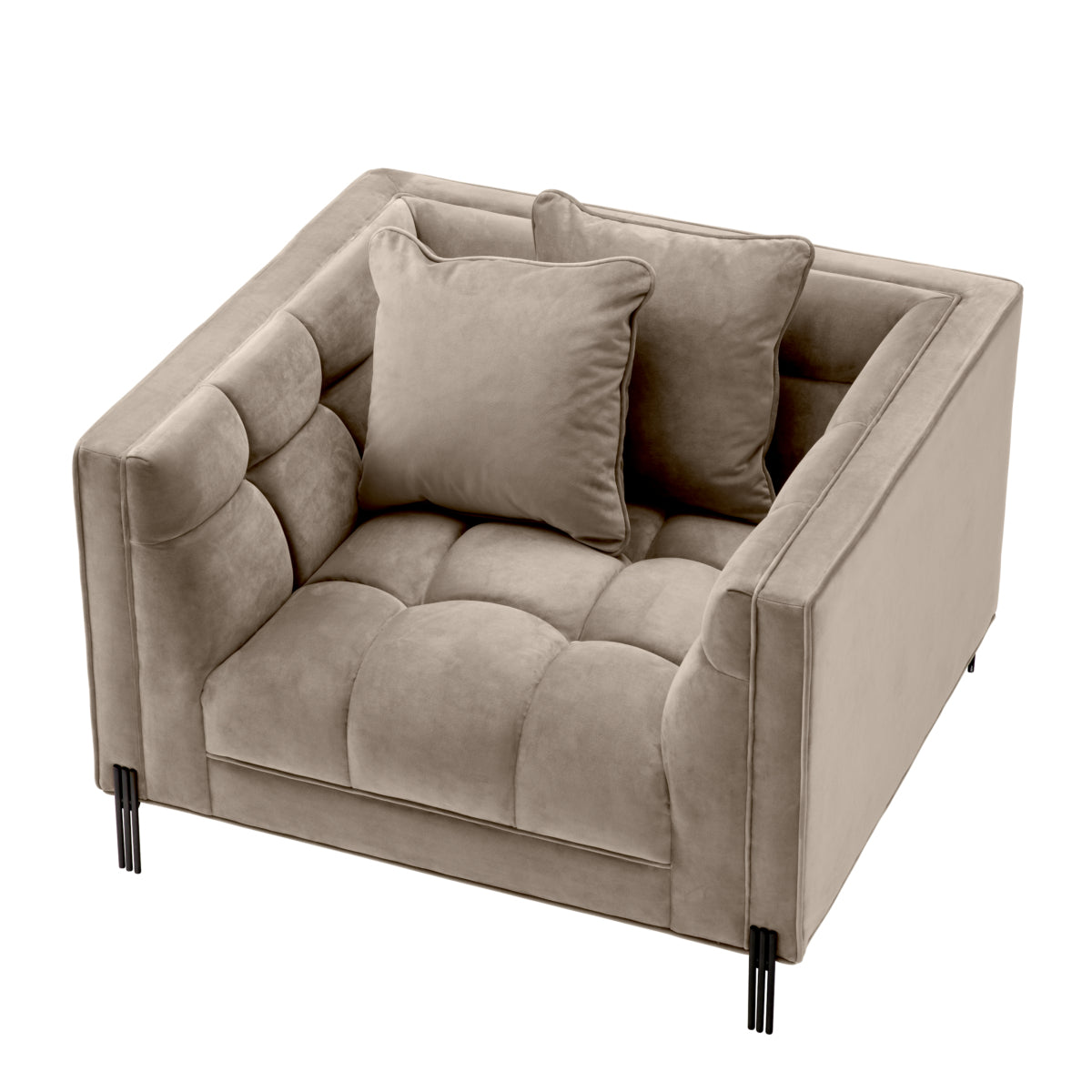 Tufted Armchair Sienna | Eichholtz Miami