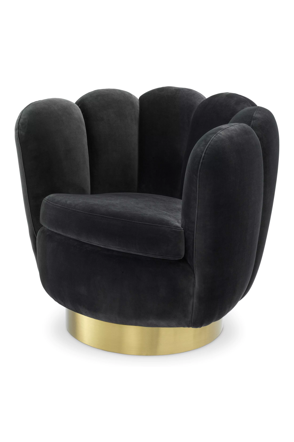 Shell-Shaped Swivel Chair Mirage | Eichholtz Miami
