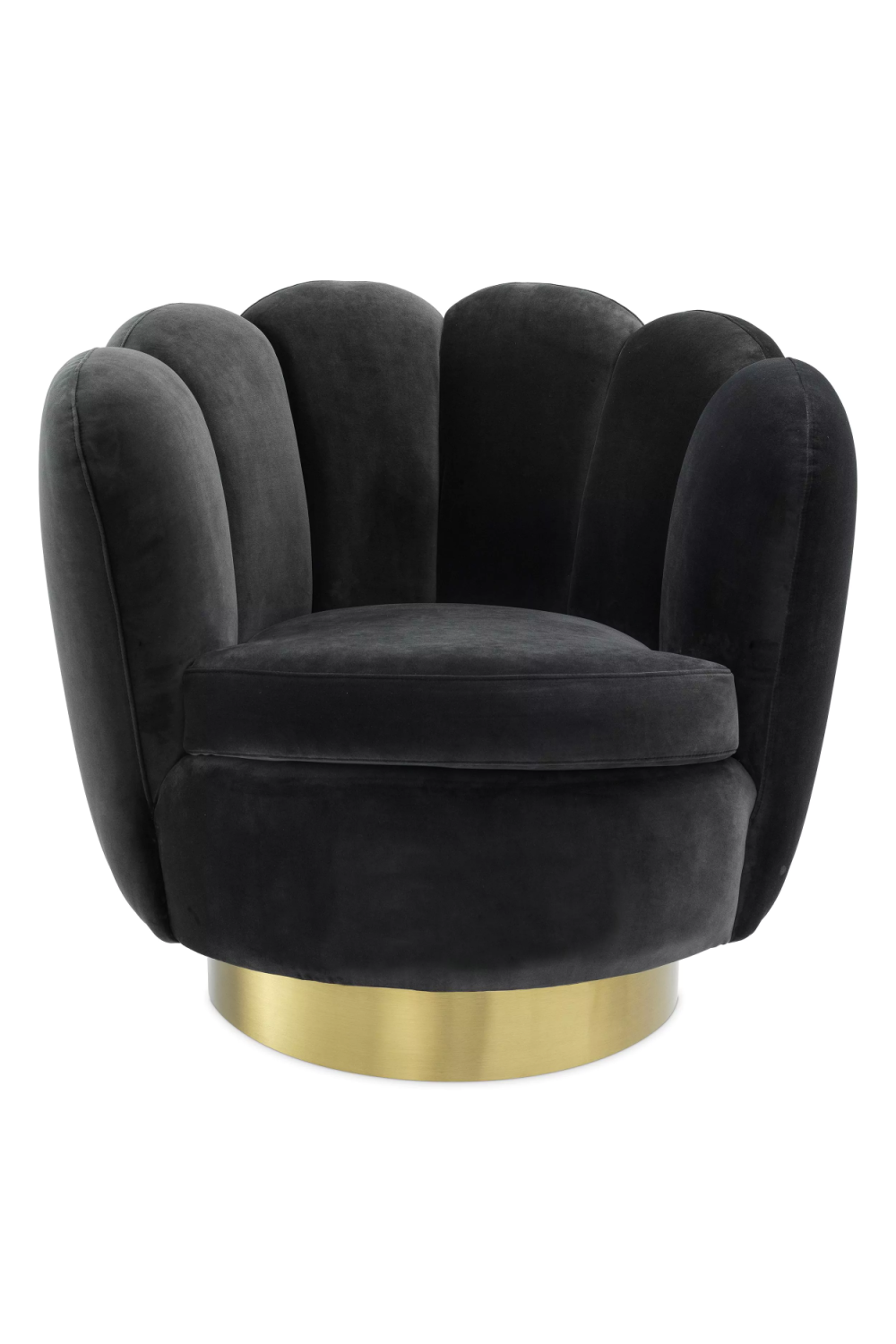 Shell-Shaped Swivel Chair Mirage | Eichholtz Miami