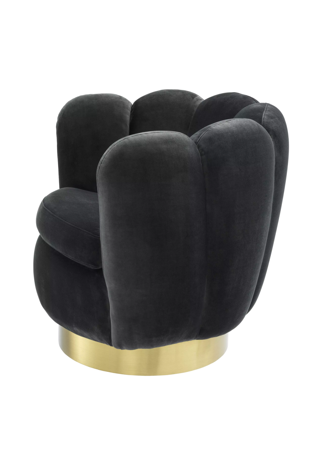 Shell-Shaped Swivel Chair Mirage | Eichholtz Miami