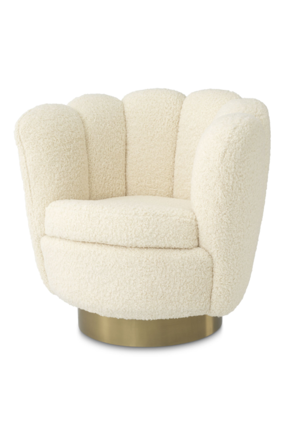 Shell-Shaped Swivel Chair Mirage | Eichholtz Miami