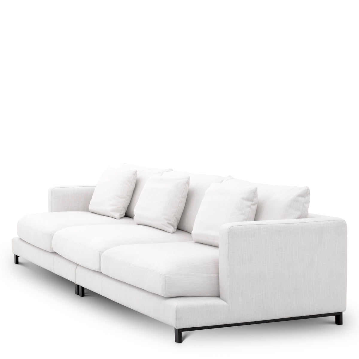 Modern White Accent Sofa Burbury | Eichholtz Miami