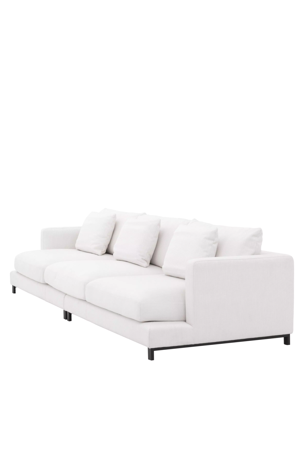 Modern White Accent Sofa Burbury | Eichholtz Miami