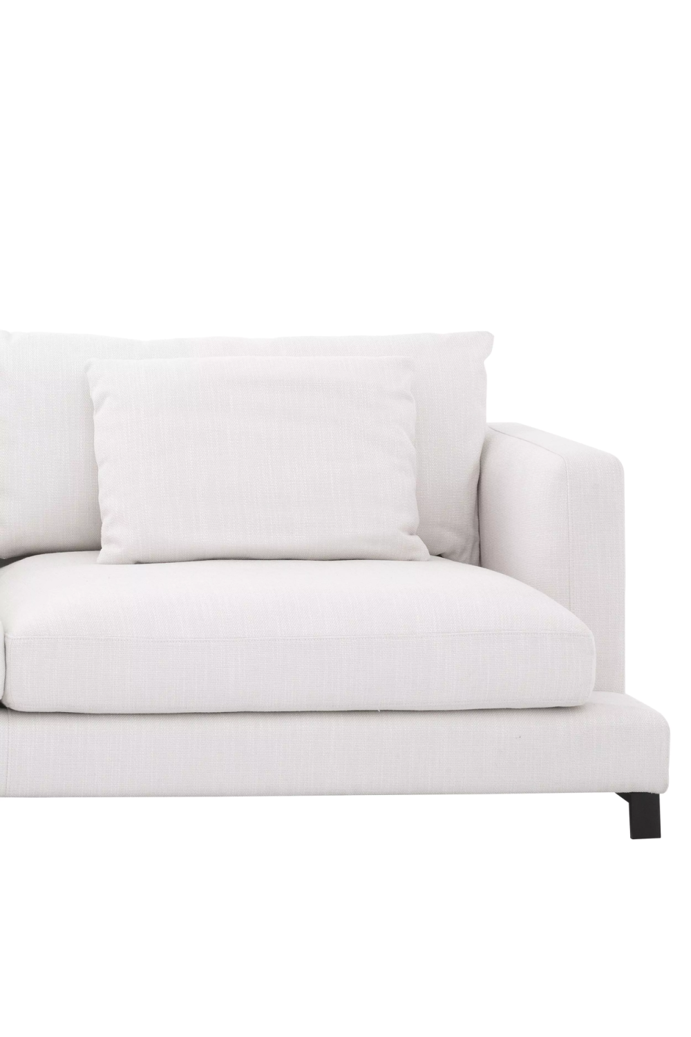 Modern White Accent Sofa Burbury | Eichholtz Miami