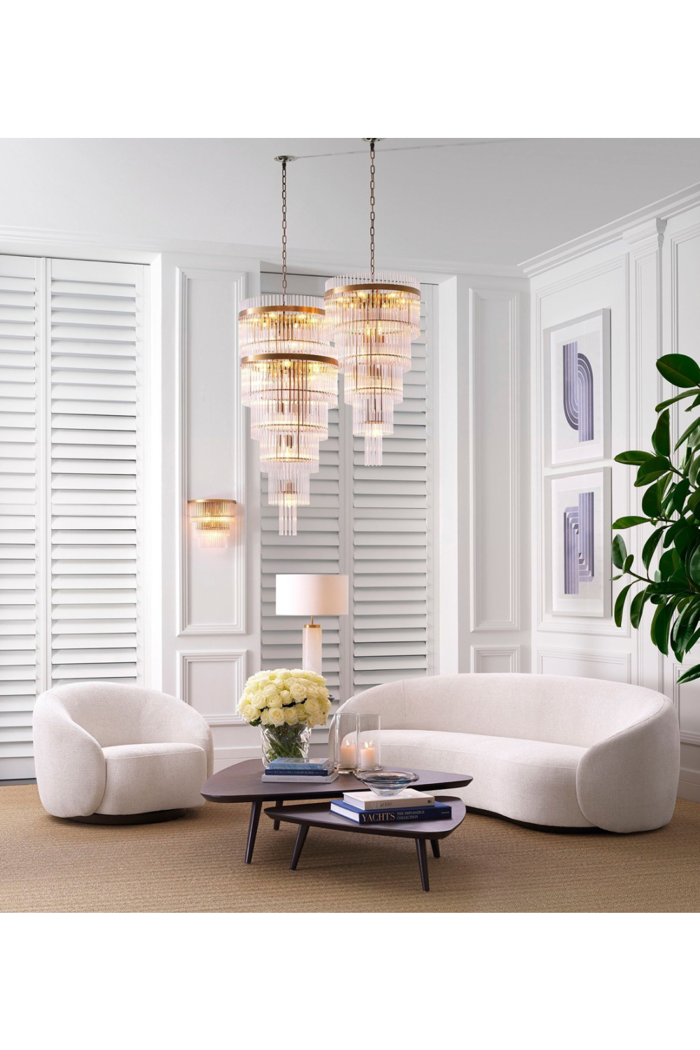 Swivel Accent Armchair Brice | Eichholtz Miami