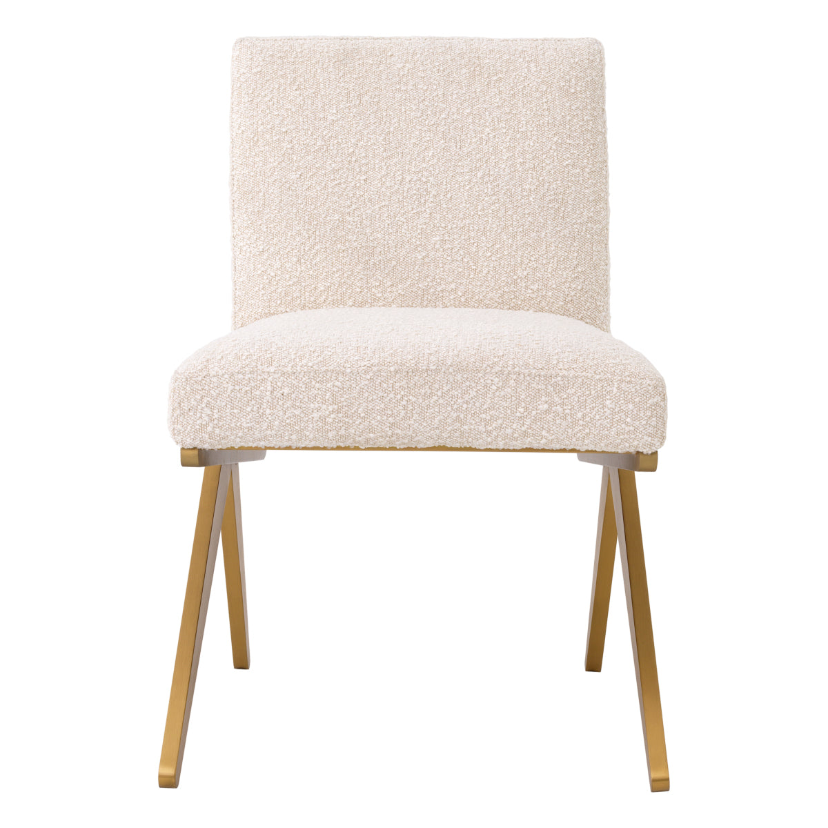 Cream Bouclé Dining Chair Fico | Eichholtz Miami