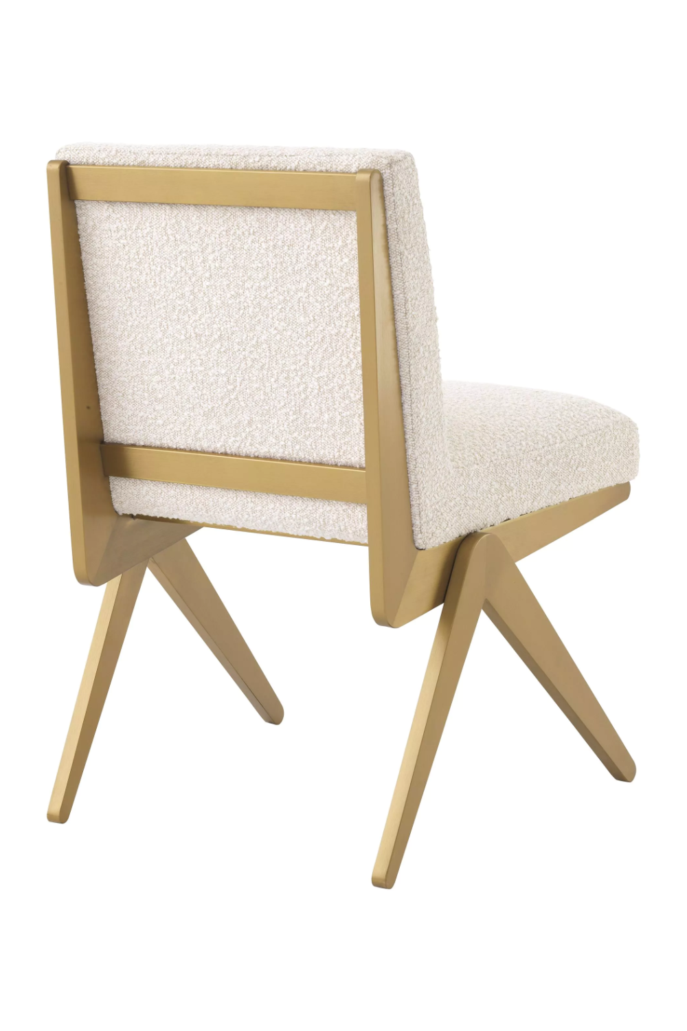 Cream Bouclé Dining Chair Fico | Eichholtz Miami