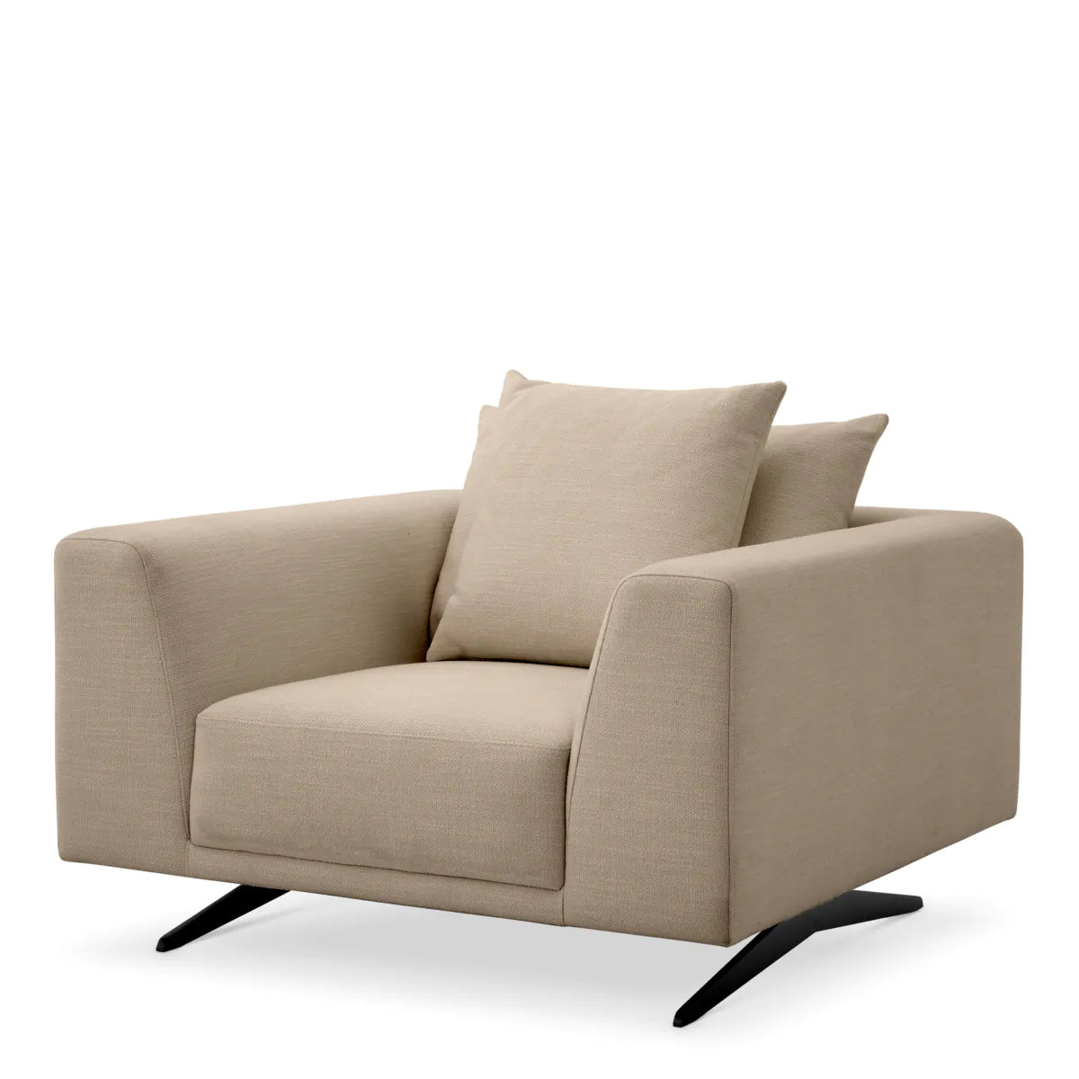 Upholstered Lounge Armchair Endless | Eichholtz Miami