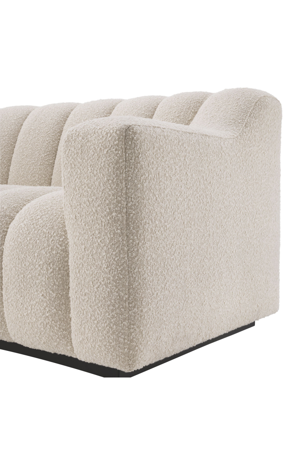Channeled Boucle Sofa S Kelly | Eichholtz Miami