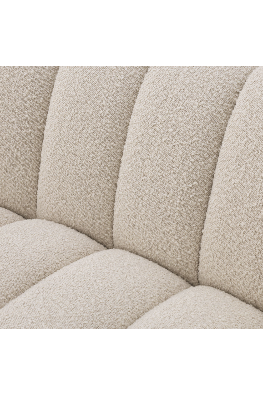 Channeled Boucle Sofa S Kelly | Eichholtz Miami