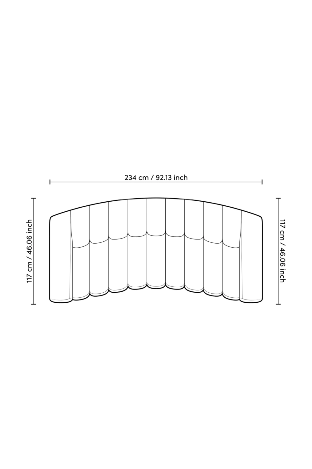 Channeled Boucle Sofa S Kelly | Eichholtz Miami