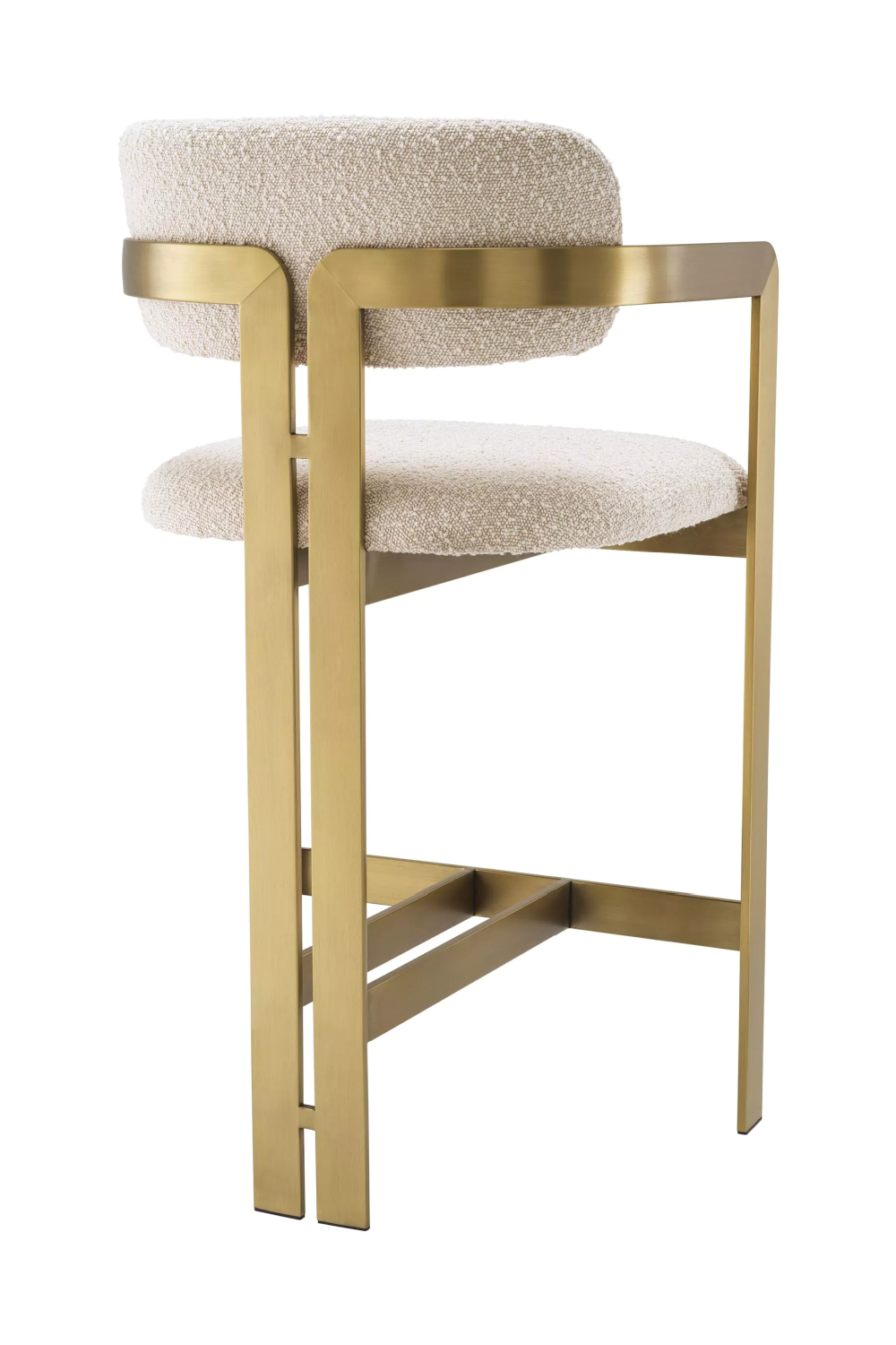 Upholstered Counter Stool Donato | Eichholtz Miami