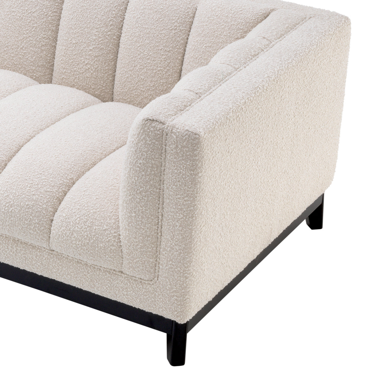 Channel Stitched Sofa Ditmar | Eichholtz Miami