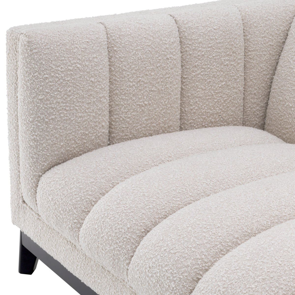 Channel Stitched Sofa Ditmar | Eichholtz Miami