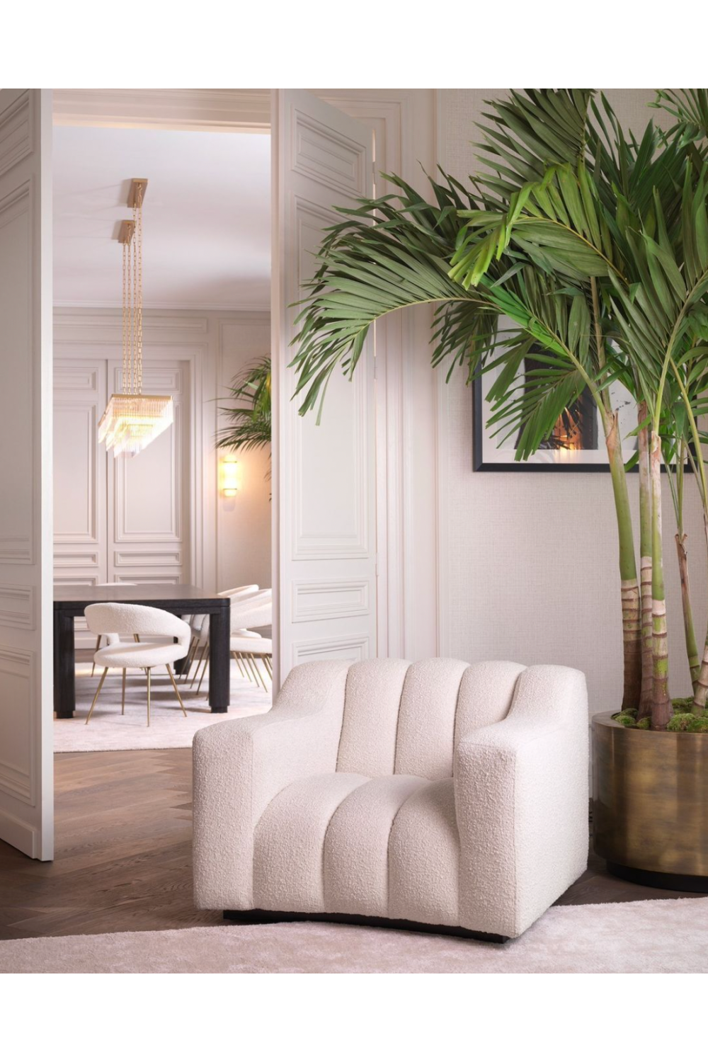 Upholstered Armchair Kelly | Eichholtz Miami